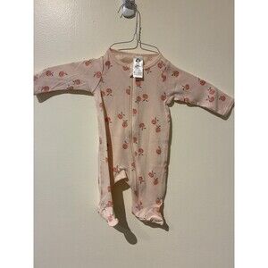 NWOT Gerber Pink Cherry Sleeper - Newborn (NB)